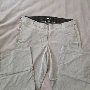 Lane Bryant Gray Pull-On Dress Pants